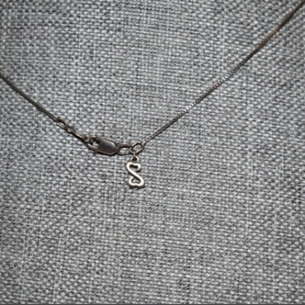 Jane Seymour Open Hearts Real White Diamond 925 Pendant/Necklace‎ 18